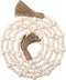 Jetec 7.9 Feet Wood Beaded Garlands with Tassels, Rustic Wooden Beads Garland for Christmas Table Wall Decor