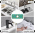 KIKICHUA (15" 5.5" Cute Capybara Play Eat Food Kitchen Sink Splash Guard Faucet Mat Super Absorbent Fast Drying Mat