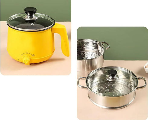Tempered Glass Pot Cover: 7.8 Inch Griddle Lid with Insulated Handle for Cooking Pot Cover