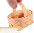 MAGICLULU 12Pcs Mini Woven Baskets with Handles Wooden Candy Gift Baskets Miniature Dollhouse Baskets for Craft Wedding Birthday Party Favors Home Decor 5 x 6 x 6CM by MAGICLULU