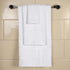 3-Piece Set, 1 1 1 Superior Cotton Towel Zero Twist, Waffle Border, Bathroom Essentials, Shower, Spa, Luxury Plush Soft