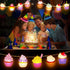 20 10 VIHOSE Cupcake String Lights Cupcake Gifts Fairy String Lights for Valentine Wedding Birthday Party Decor LED ft