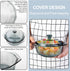 Mini Glass Casserole Dish with Lid, Oven Safe, Microwave Safe, Round Casserole Cookware with Handles, 33.08oz