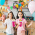 Slushy Maker Cup - DIY Magic Squeeze Cup, Portable Smoothie Maker for Juices, Milk, Ice Cream, Double Layers (Pink)