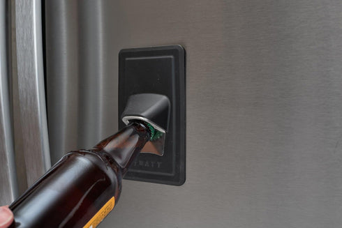 30 Watt CAPSKI | Silicone Portable Movable Man Cave Bottle Opener | No Screws or Glues | Grips Shiny Surface | Man Cave Gift by 30 Watt