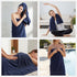Set 6 Sets 2 2 2 650GSM REDKISS Navy Towels Piece Cotton Towel with Bath Towels, Hand, Washcloths, Hotel Quality, Soft
