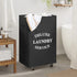 90L WOWLIVE Large Rolling Laundry Basket Wheels Collapsible Tall Laundry Hamper Handle Foldable Dirty Clothing Basket