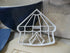 DETAILED CIRCUS TENT COOKIE CUTTER - White Plastic, Hand Wash Only, Made in USA