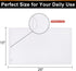 Homaxy 100% Cotton Kitchen Towels and Dishcloths Sets - 8 Pack Quick Dry, Waffle Weave, Soft, Absorbent, White