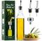 AOZITA 17oz Clear Glass Olive Oil Dispenser Bottle - 500ml Oil &