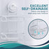TAILI Double Layer Soap Holder, Bar Soap Dish Suction Cup for Shower Wall, Draining Saver Tray for Bathroom, Rustproof