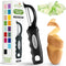 Spring Chef Premium Swivel Vegetable Peeler, Soft Grip Handle, Ultra Sharp Stainless Steel Blades