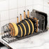 Expandable Pot and Pan Organizer Under Cabinet, Rack with 12 Size Dividers for Kitchen Cabinet and Pantry Storage