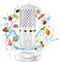 Fruit and Vegetable Cleaning Machine, USB Wireless Food Purifier for Washing Fruits, Vegetables, Rice, Meat, Tableware