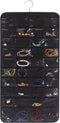 DIOMMELL 80 Pockets Hanging Jewelry Organizer for Women, Storage Bag for Earrings, Necklaces, Bracelets