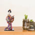 VOSAREA 12-Inch Hand-Painted Japanese Geisha Doll Figurine