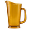 G.E.T. P-1064-1-A-EC BPA-Free Break-Resistant Plastic Serving Pitcher, 60 Ounce, Amber