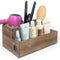 Besti Wooden Hair Dryer Holder – Organizer for Hair Tools and Styling Supplies, Natural Elegant Design