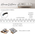 House2Home 18" Sofa Upholstery Spring Replacement, 2pk Repair Kit for Furniture Chair Couch, Includes Screws, Clips