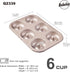 Donut Pan, Nonstick 6 Cavity Ring Doughnut Pan for Baking, Set of 2 (Champagne Gold) by Bakeley