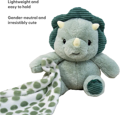Set, The Peanutshell Blanket Gift Ace Plush Dinosaur Stuffed Animal Toy for Boys, Girls, Dino Plush, Plushies for Boys