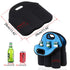 Hipiwe 6 Pack Insulated Neoprene Bottle Can Carrier Tote for Baby Bottle Cooler Bag with Secure Carry Handle