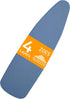Ironing Board Cover and Pad - 100% Cotton Cover with Padding, Standard Size with Aluminum Coating, 54"x15" Blue