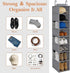 Closet,8-Shelf (9" 11.8" 54" VERONLY Hanging Shoe Organizer for Hanging Storage with Side Mesh Pockets,Wider Shelves