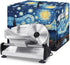 Meat Slicer Cover Starry Night Food Slicer Cover with Storage Pockets and Top Handle Dustproof Kitchen Appliance Cover Easy to Clean KItchen Decorations