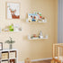 16.5 Inch Set 3, Fixwal Nursery Bookshelves, Floating Shelves for Wall of Kids Bookshelf for Bedroom, Baby Nursery
