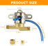 4040 Humidifier Water Solenoid Valve, Compatible with Aprilaire Humidifiers Valve 400 500 600 700 220 224 Replacement