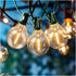 Formosa 26ft Indoor/Outdoor Clear LED Christmas String, Patio Light with 25 Retro