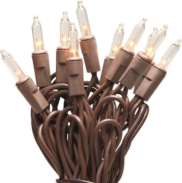 LIDORE Super Bright Clear Mini Christmas Tree String Lights, Gift for Decoration,