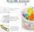 Baby Bath Toy Organizer - Quick Drying Mould Proof Corner Hang-Suspension Holder for Shower Caddy