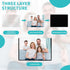 Magnetic Picture Frame, 10 Pack - Reusable 4"x6" Magnetic Photo Frames with White Border for Home & Office