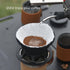 Collapsible Pour Over Coffee Dripper, Silicone Reusable Maker for Camping, Travel, Home & Office, 1-2 Cup