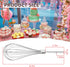 KHMPW Hand Mixer Whisk Attachments, Stainless Steel Replacement for KHM3, KHM5, KHM7, KHM9, KHM926, KHM7210