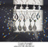 20pcs 38mm Crystal Loquat Shape Chandelier Replacement,Hanging Clear Glass Crystals for Chandelier,Crystal Prisms Beads