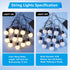 12 Bulbs G40 JoyBox Design LED Light - Battery Operated String Lighting for Marquee Letters Numbers - Indoor & Outdoor