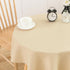 2 Pack 36X36 Inch Small Square Table Cloth Beige Washable Fabric Tablecloth Polyester Solid Tables Cover for Night