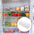 6PCS 15inch YOUNTHYE Fridge Organizer Bins Breastmilk Freezer Storage Organizer Narrow Freezer Organizers Bins Long