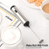 Handheld Coffee Frother, USB-Rechargeable Milk Frother, Adjustable for Cappuccinos, Hot Chocolate, Egg Mix