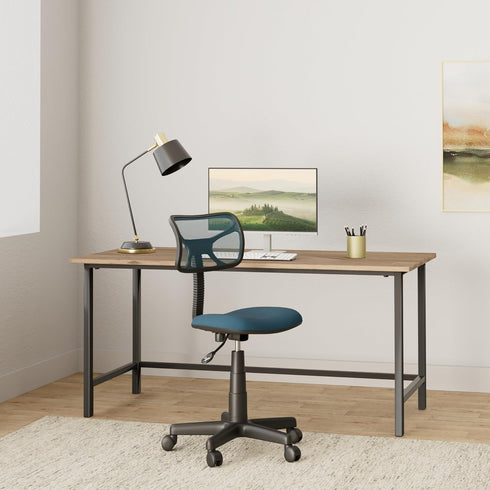 Urban Lifestyle Swivel Mesh Desk Chair in Teal Color