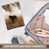 3D Rose Western Sepia Toned Horse on a Ranch with Oak Tree Towel, 15" x 22", Multicolor