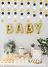 MerryNine Paper Garland 5 Pack - 65 Ft Glitter Circle Dots Hanging Decor for Baby Shower, Birthday, Nursery Party