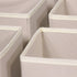 DIOMMELL 9 Pack Foldable Cloth Storage Box, Beige Fabric Baskets for Closet Organizer, Dresser Drawer Divider