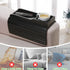 GEHE Natural Bamboo Couch Cup Holder, Anti Falling Armrest Tray for Drinks, Snacks, Remote, and Cellphone