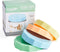 Masontops Tough Tops - Ball Wide Mouth Mason Jar Lids, Plastic Leakproof, Multi Colored Reusable Canning Lids