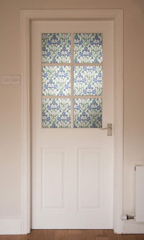 d-c-fix Self-Adhesive Privacy Glass Window Film - Minster/Iris, 17" x 78" Roll