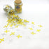 Cross Confetti - Glitter Sprinkles for Xmas, Bridal, Thanksgiving Decorations - Metallic Foil 45g 1000Pcs